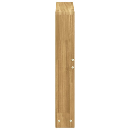 vidaXL Armrests Module 2 pcs White 58.5 x 10 x 61 cm Solid Acacia Wood 6