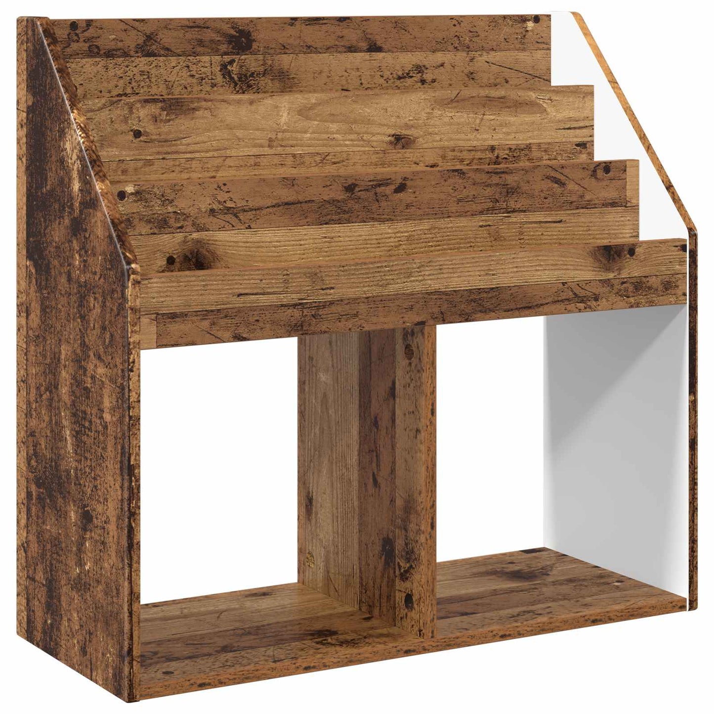vidaXL Kids Bookshelf Old Wood 72.5 x 29.5 x 69 cm Engineered Wood 2
