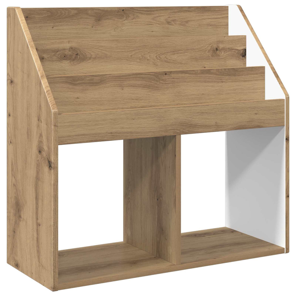 vidaXL Kids Bookshelf Artisan Oak 72.5 x 29.5 x 69 cm Engineered Wood 2
