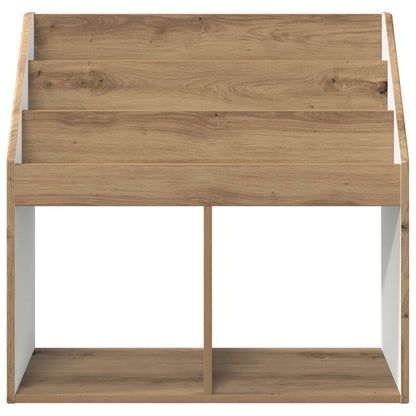 vidaXL Kids Bookshelf Artisan Oak 72.5 x 29.5 x 69 cm Engineered Wood 6