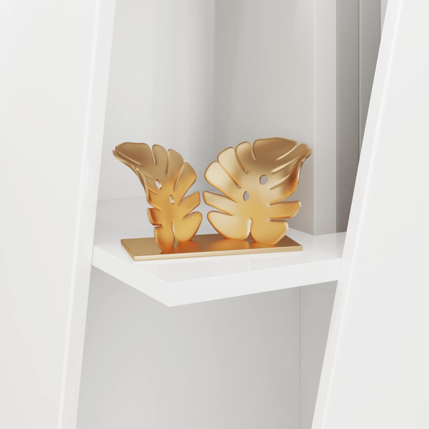 vidaXL Side Shelf 33 x 32 x 70.5 cm Engineered Wood High Gloss White 4