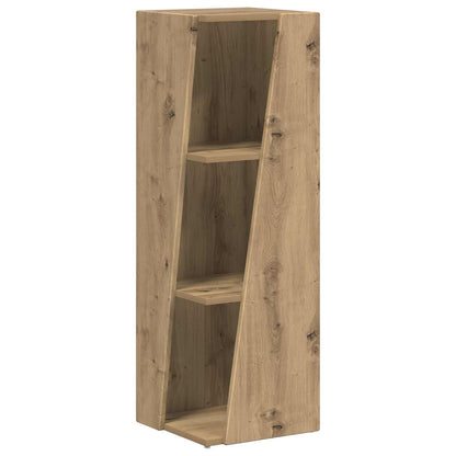 vidaXL Side Shelf 33 x 32 x 100.5 cm Engineered Wood Artisan Oak 2