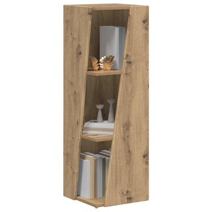 vidaXL Side Shelf 33 x 32 x 100.5 cm Engineered Wood Artisan Oak 3