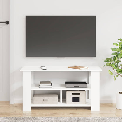 vidaXL TV stand White 100 x 40 x 50 cm 4