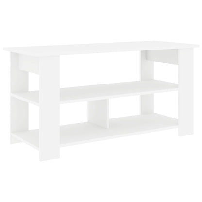 vidaXL TV stand White 100 x 40 x 50 cm 2