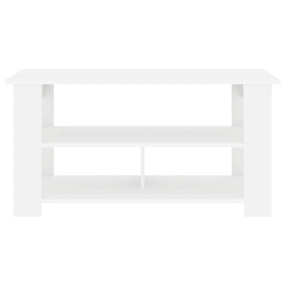 vidaXL TV stand White 100 x 40 x 50 cm 5