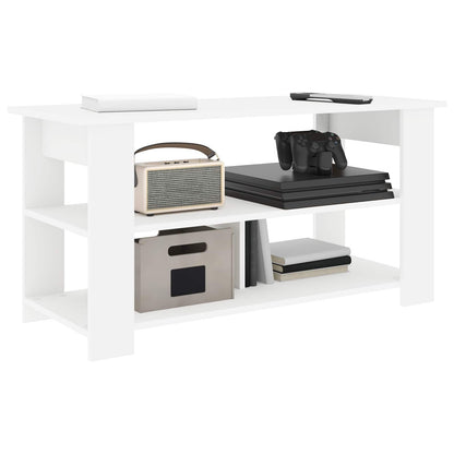 vidaXL TV stand White 100 x 40 x 50 cm 3
