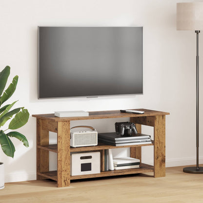 vidaXL TV stand Old Wood 100 x 40 x 50 cm 1