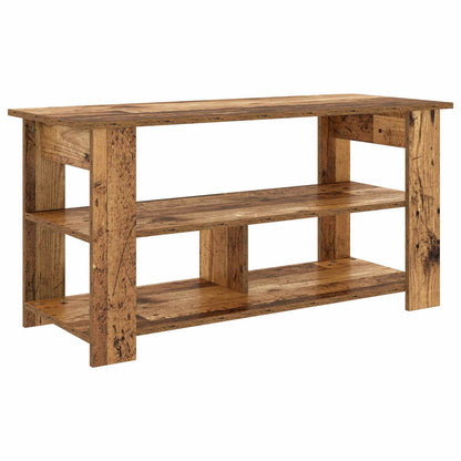 vidaXL TV stand Old Wood 100 x 40 x 50 cm 2