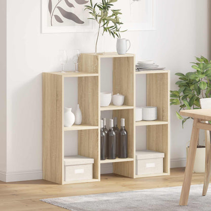 vidaXL Sideboard Sonoma Oak 90 x 30 x 90 cm 1