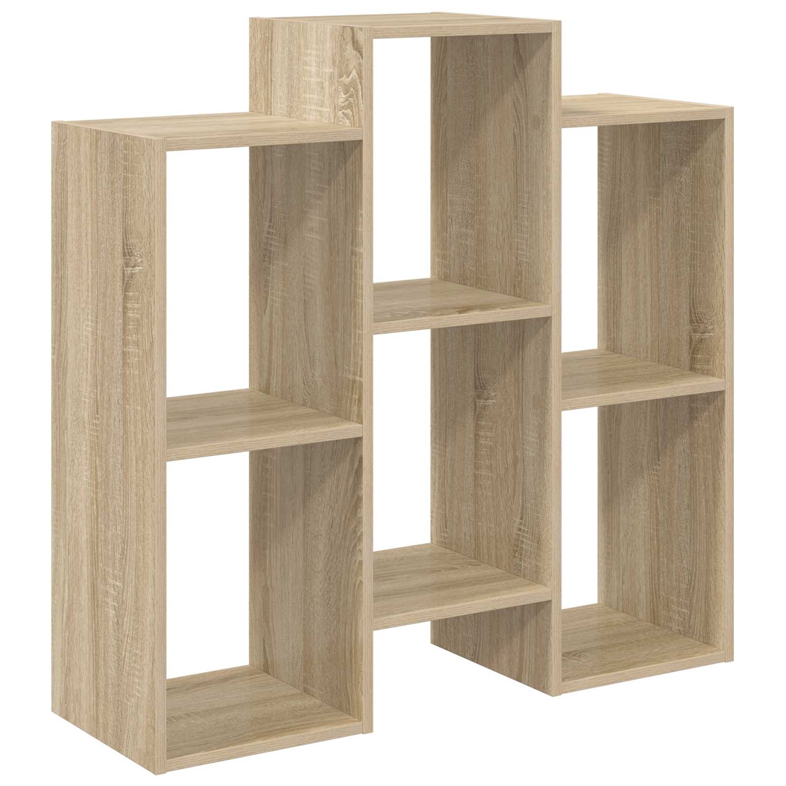 vidaXL Sideboard Sonoma Oak 90 x 30 x 90 cm 2