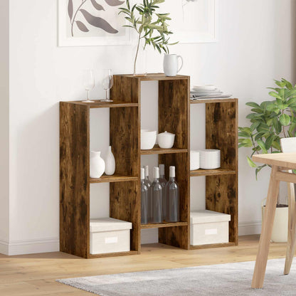 vidaXL Sideboard Smoked Oak 90 x 30 x 90 cm 1