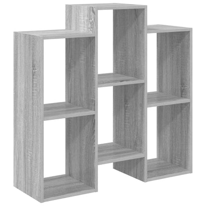 vidaXL Sideboard Grey Sonoma 90 x 30 x 90 cm 2