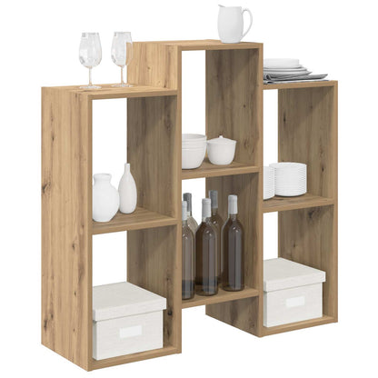 vidaXL Sideboard Artisan Oak 90 x 30 x 90 cm 3
