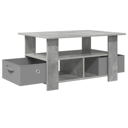 vidaXL Coffee Table Concrete Grey 77 x 55 x 42 cm Engineered Wood 4