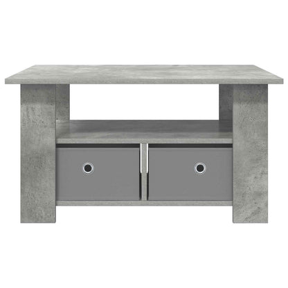 vidaXL Coffee Table Concrete Grey 77 x 55 x 42 cm Engineered Wood 5