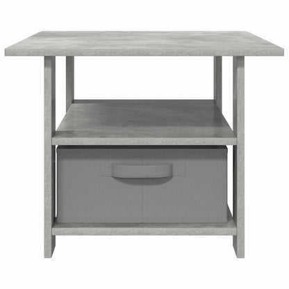 vidaXL Coffee Table Concrete Grey 77 x 55 x 42 cm Engineered Wood 6