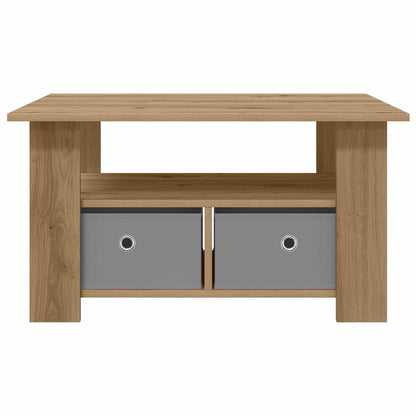 vidaXL Coffee Table Artisan Oak 77 x 55 x 42 cm Engineered Wood 5