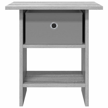 vidaXL Bedside Table 2 pcs Grey Sonoma 41 x 40 x 45 cm Engineered Wood 6