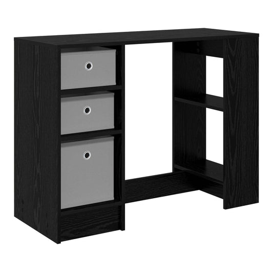 Desk 100 x 40 x 75 cm Engineered Wood Black oak
