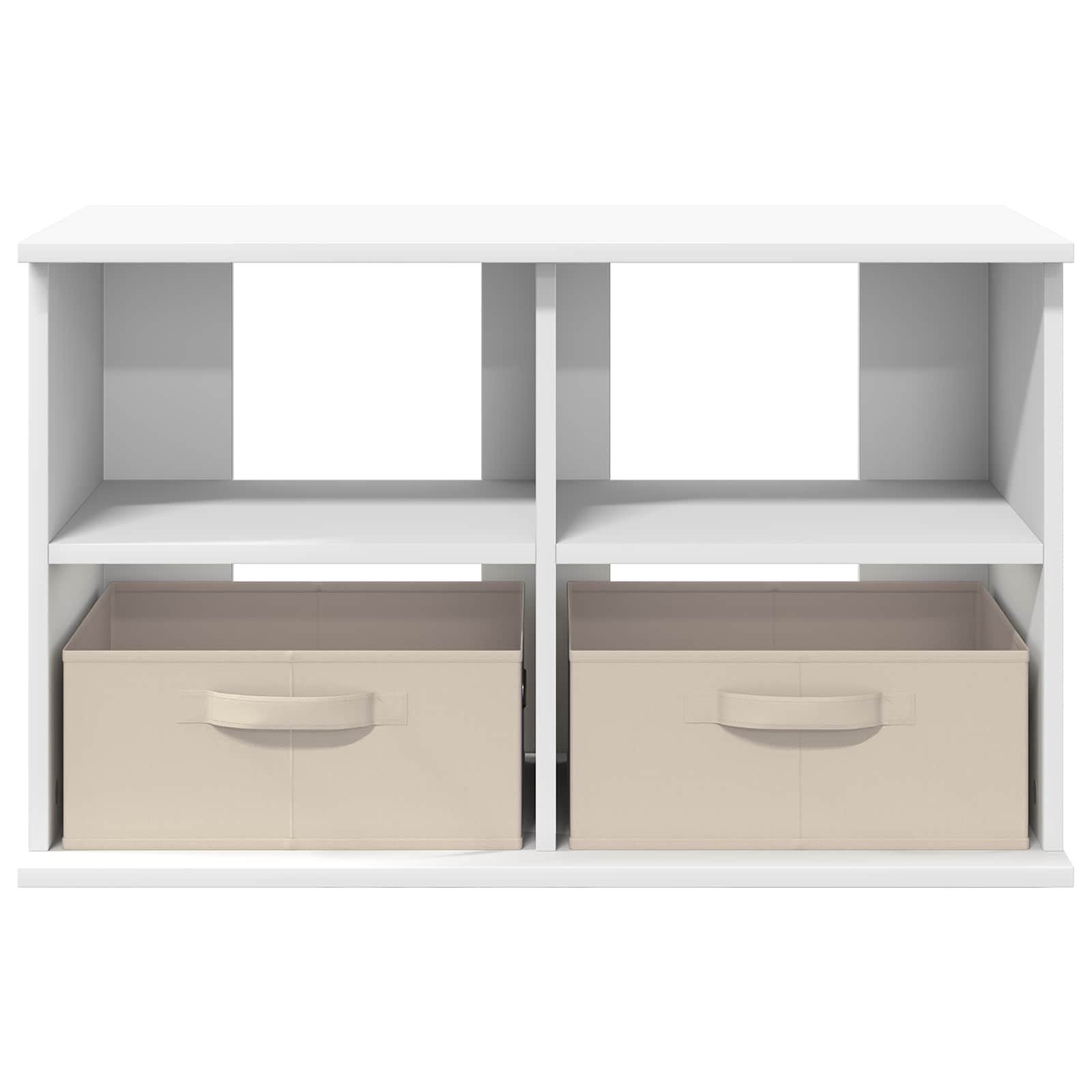 vidaXL TV stand with Drawer White 79 x 40 x 48 cm 6
