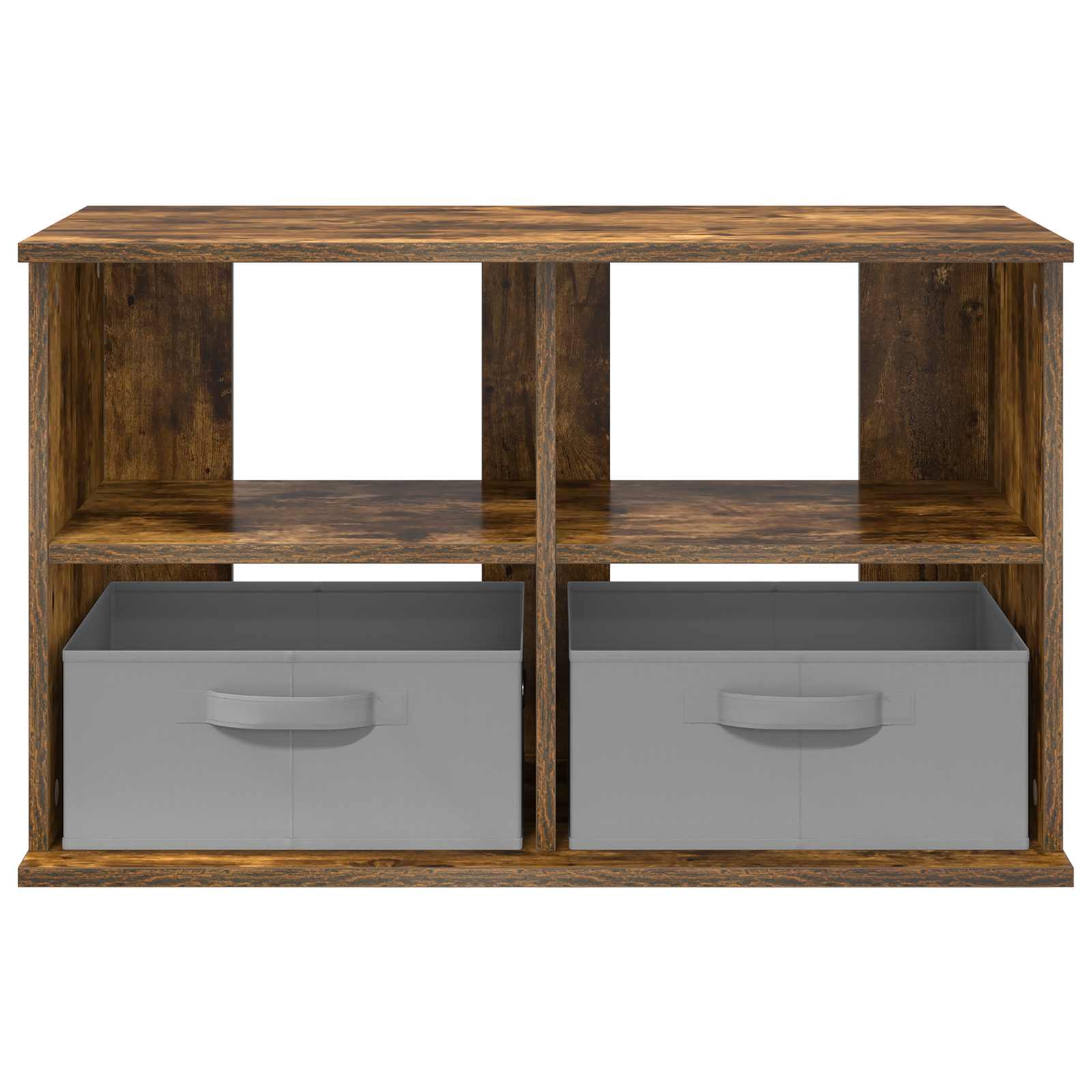 vidaXL TV stand with Drawer Smoked Oak 79 x 40 x 48 cm 6