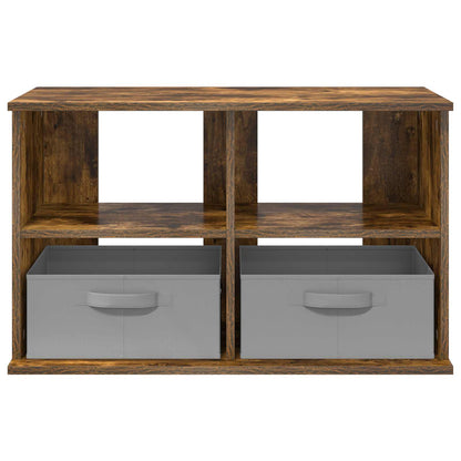 vidaXL TV stand with Drawer Smoked Oak 79 x 40 x 48 cm 6