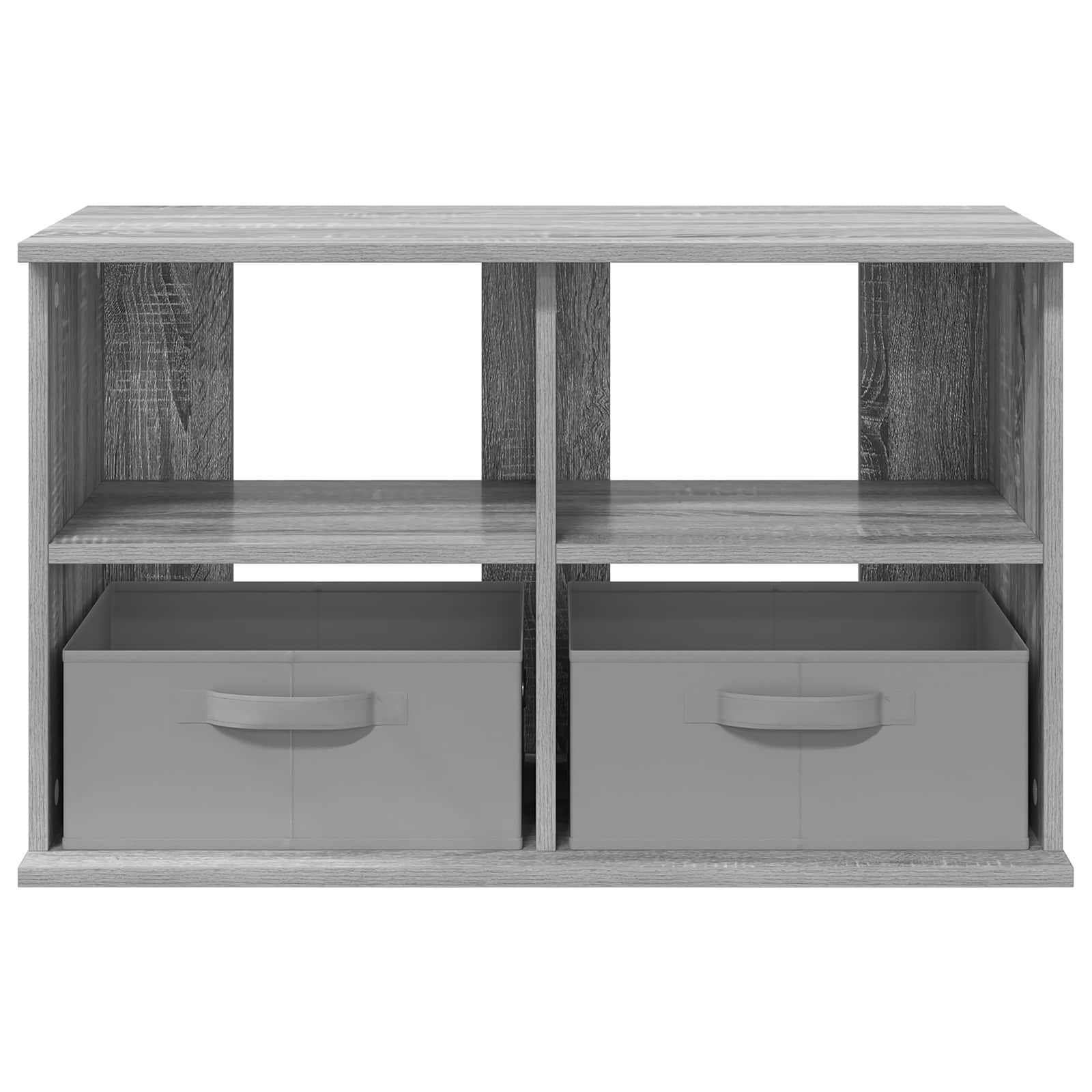 vidaXL TV stand with Drawer Grey Sonoma 79 x 40 x 48 cm 6