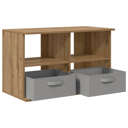 vidaXL TV stand 79 x 40 x 48 cm Artisan Oak 5