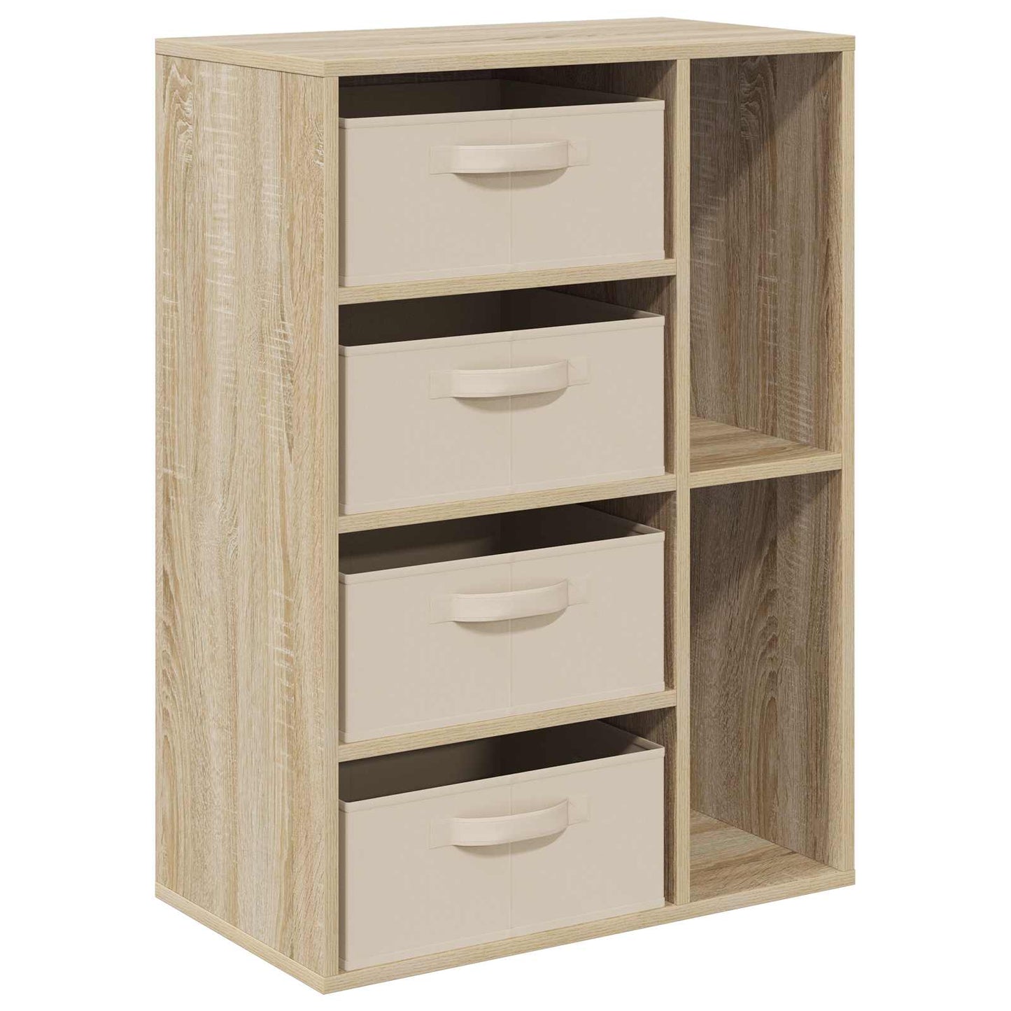 vidaXL Sideboard Sonoma Oak 60 x 33.5 x 84 cm 2