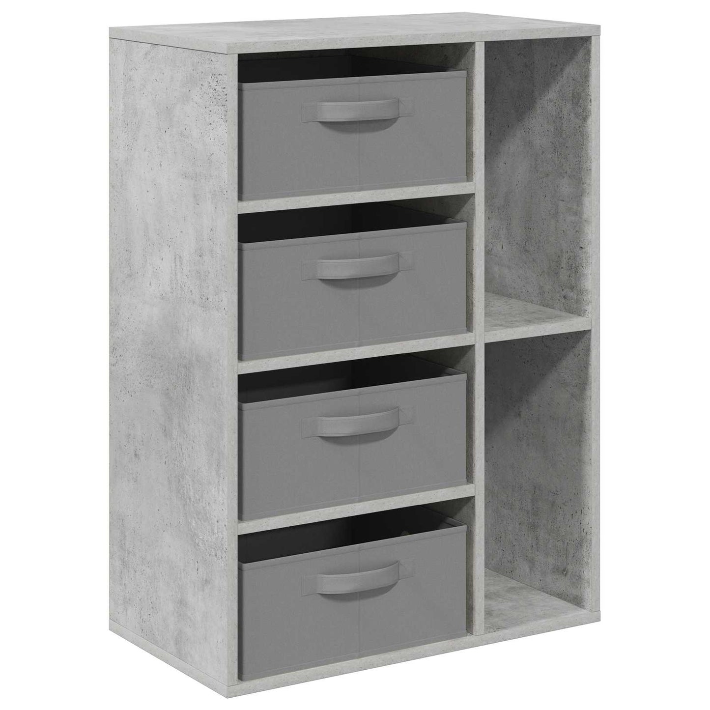 vidaXL Sideboard Concrete Grey 60 x 33.5 x 84 cm 2