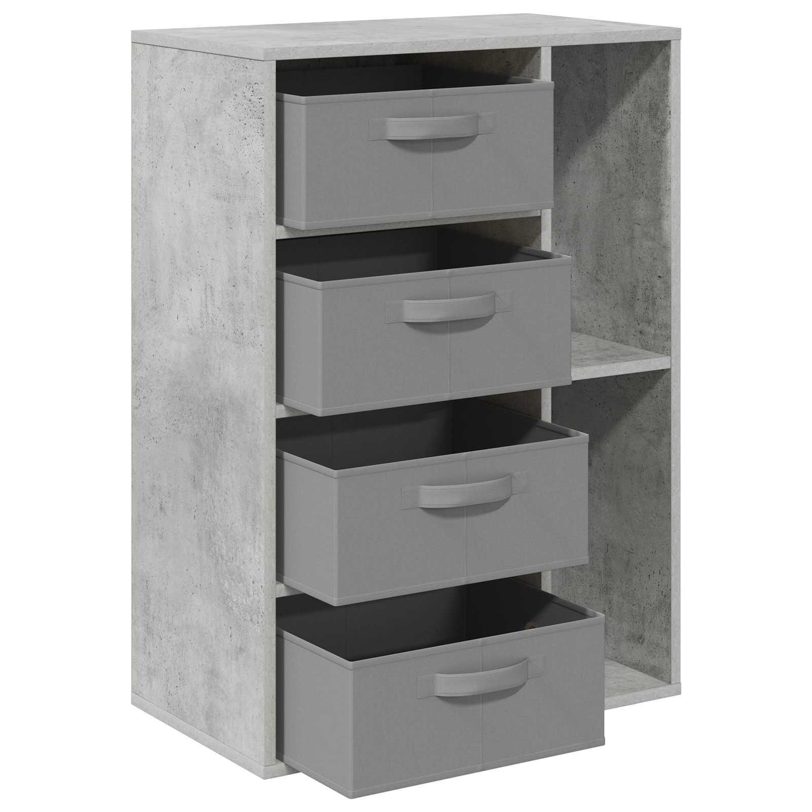 vidaXL Sideboard Concrete Grey 60 x 33.5 x 84 cm 5