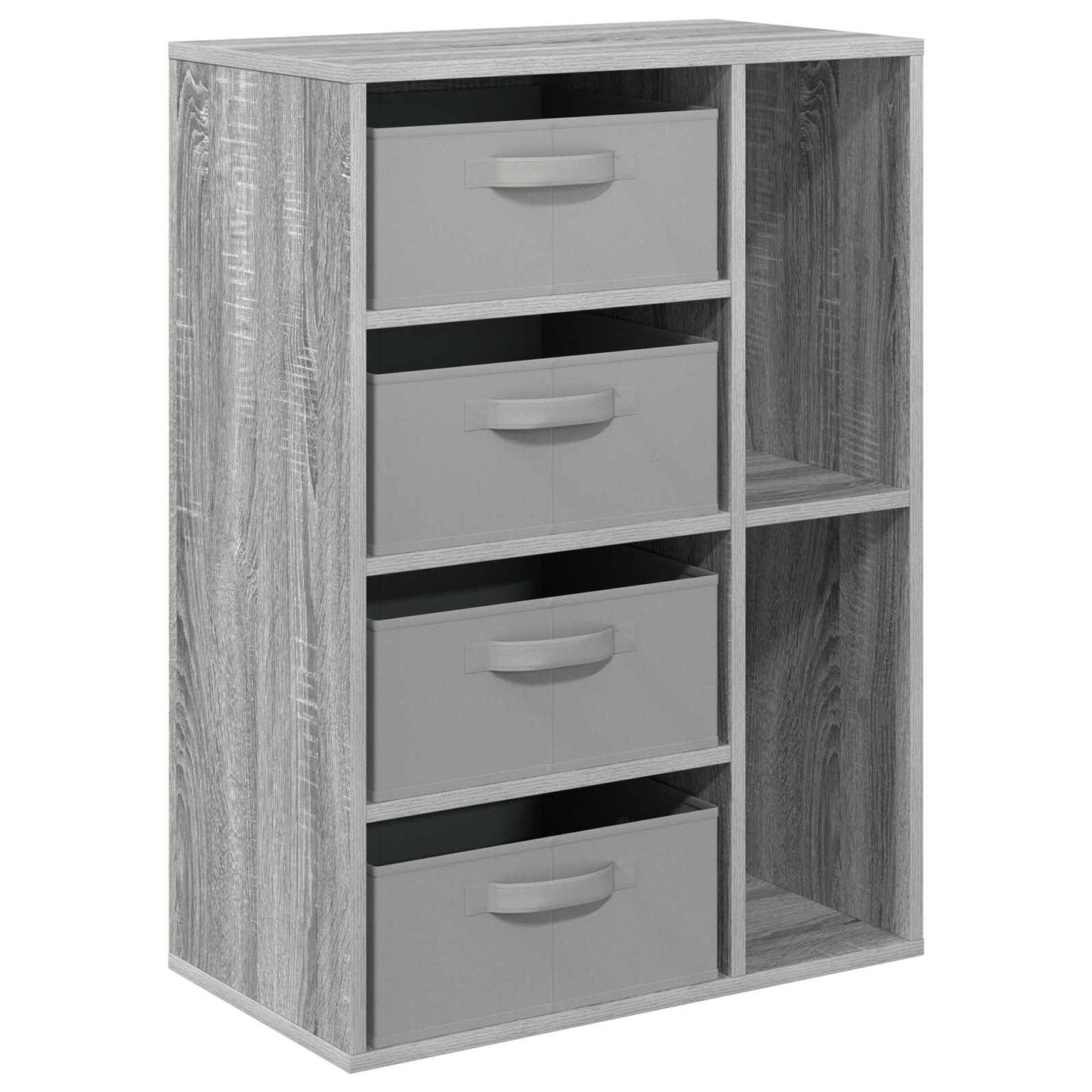 vidaXL Sideboard Grey Sonoma 60 x 33.5 x 84 cm 5