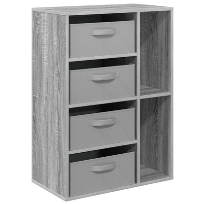 vidaXL Sideboard Grey Sonoma 60 x 33.5 x 84 cm 5
