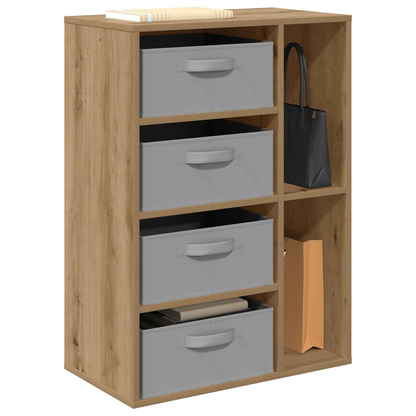 vidaXL Sideboard Artisan Oak 60 x 33.5 x 84 cm 3