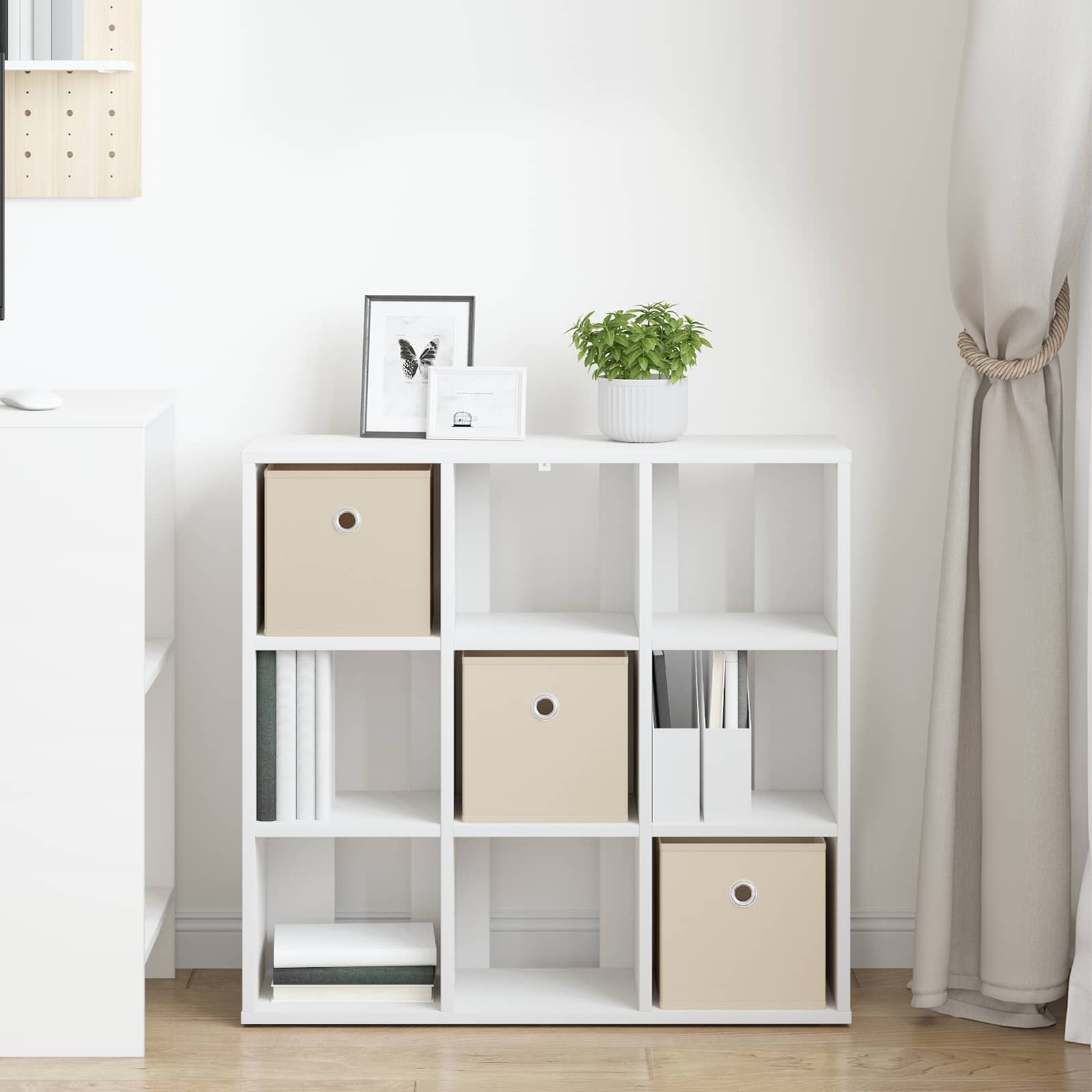 vidaXL Sideboard White 73.5 x 24 x 69.5 cm 4