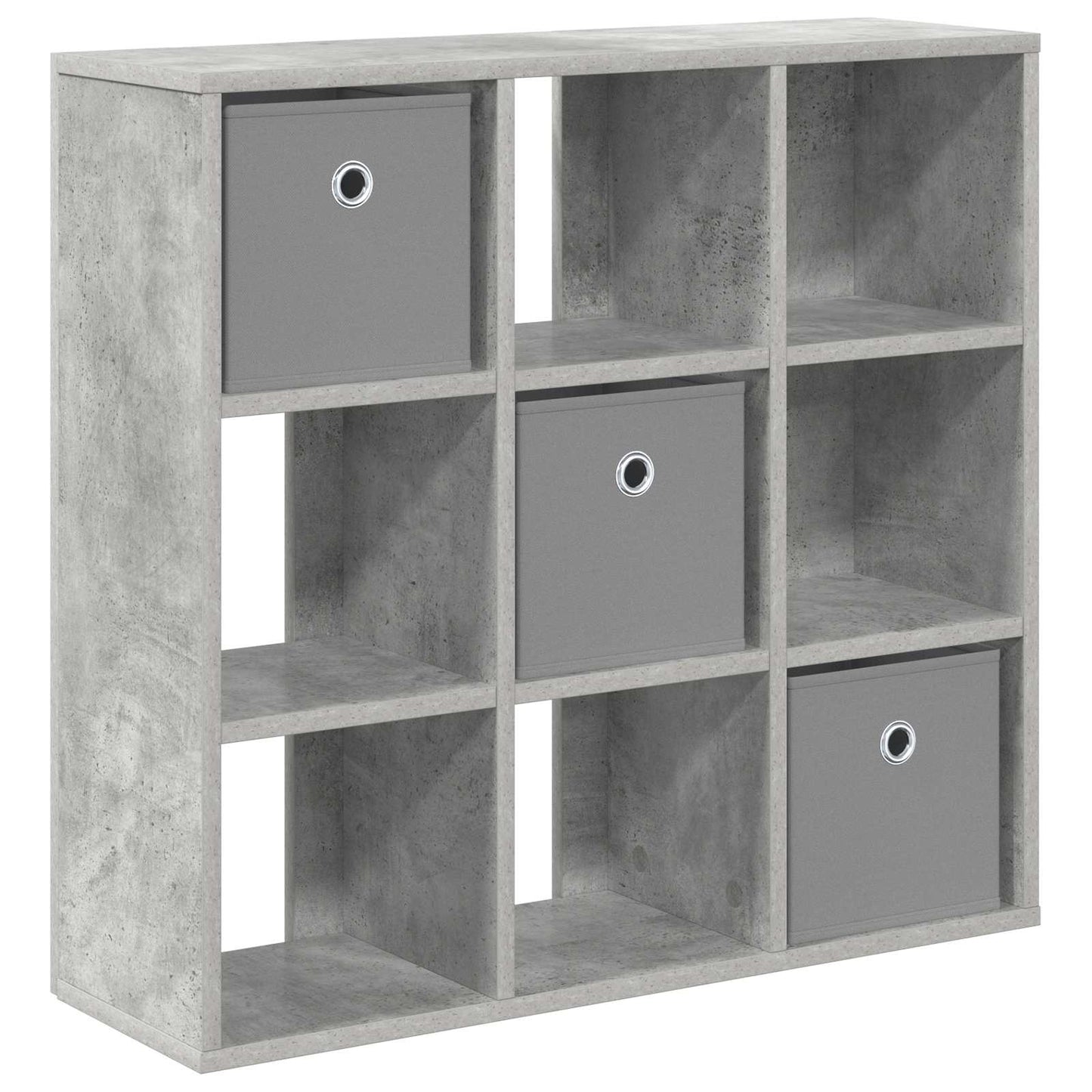 vidaXL Sideboard Concrete Grey 73.5 x 24 x 69.5 cm 2