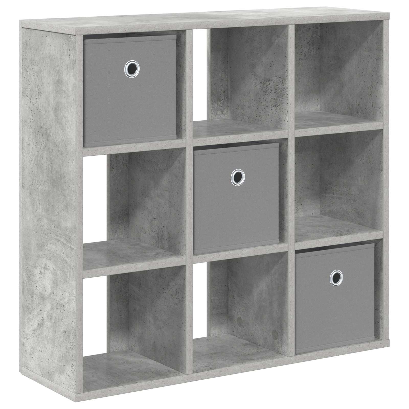 vidaXL Sideboard Concrete Grey 73.5 x 24 x 69.5 cm 2