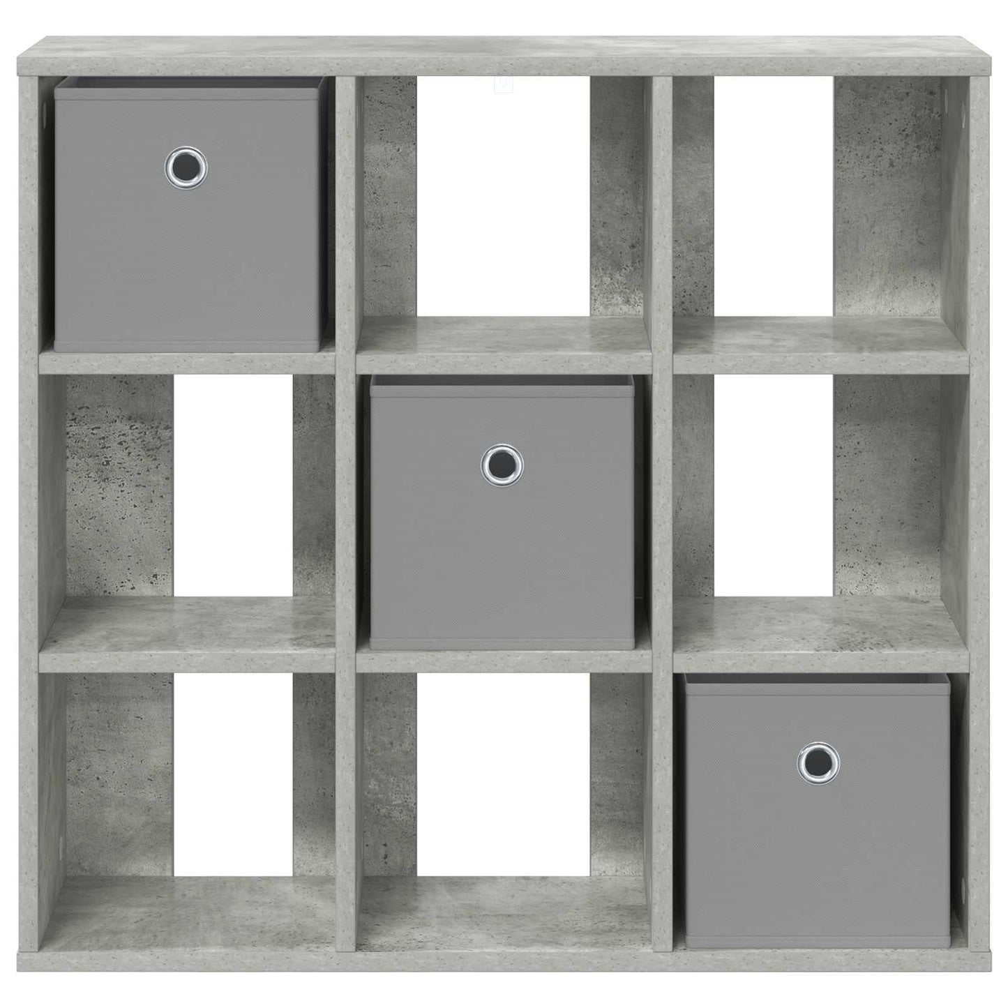 vidaXL Sideboard Concrete Grey 73.5 x 24 x 69.5 cm 6