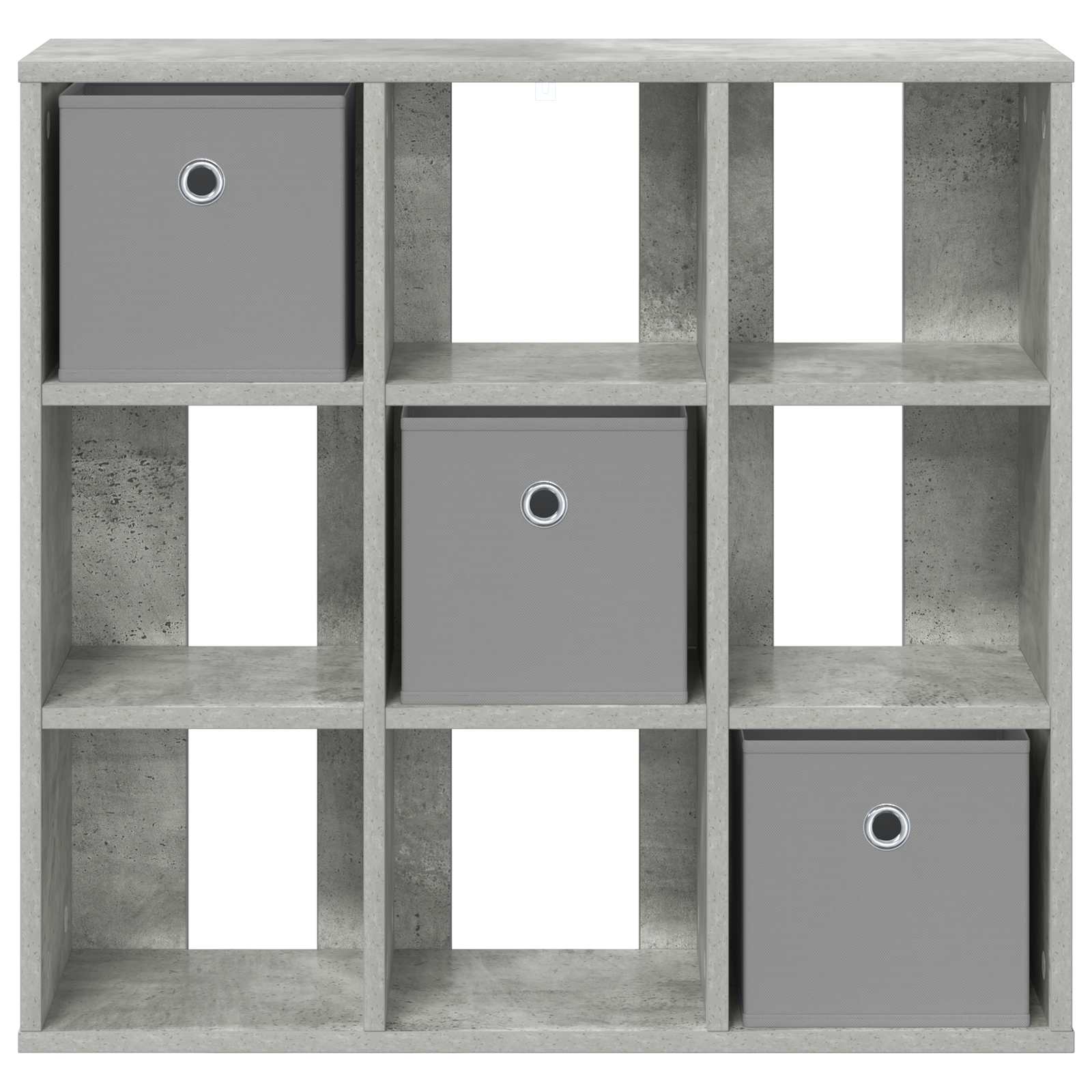 vidaXL Sideboard Concrete Grey 73.5 x 24 x 69.5 cm 6