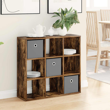 vidaXL Sideboard Smoked Oak 73.5 x 24 x 69.5 cm 1