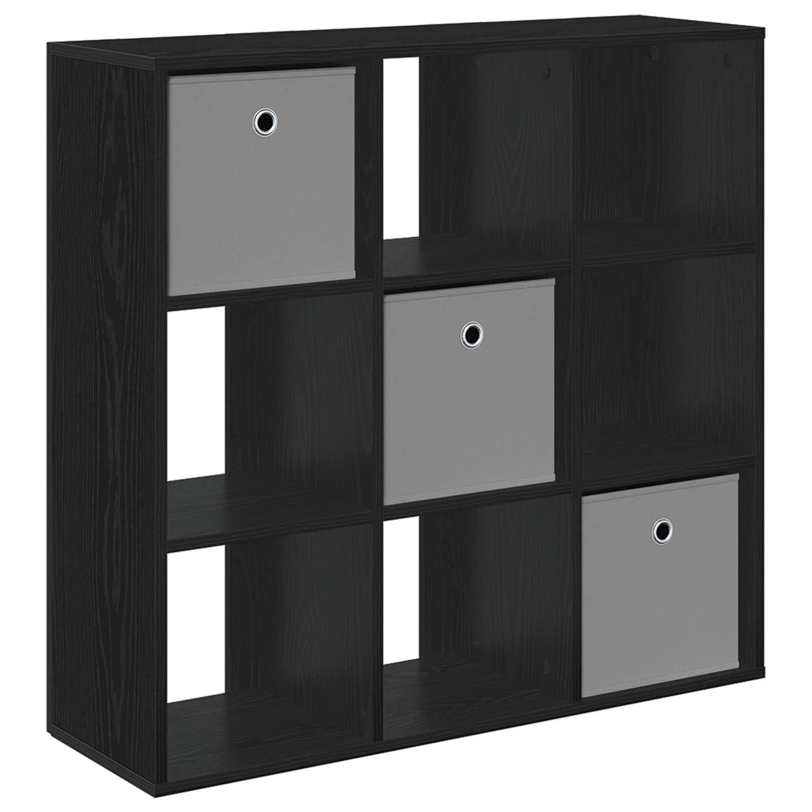 vidaXL Sideboard Black Oak 88.5 x 29 x 84.5 cm 2