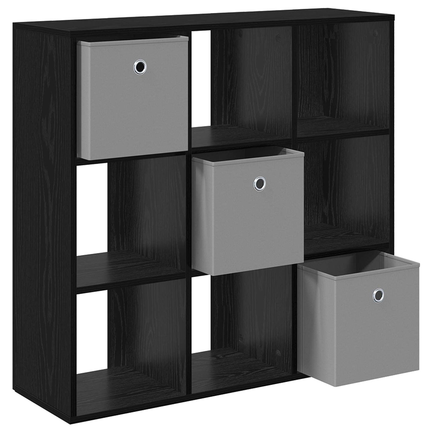 vidaXL Sideboard Black Oak 88.5 x 29 x 84.5 cm 5