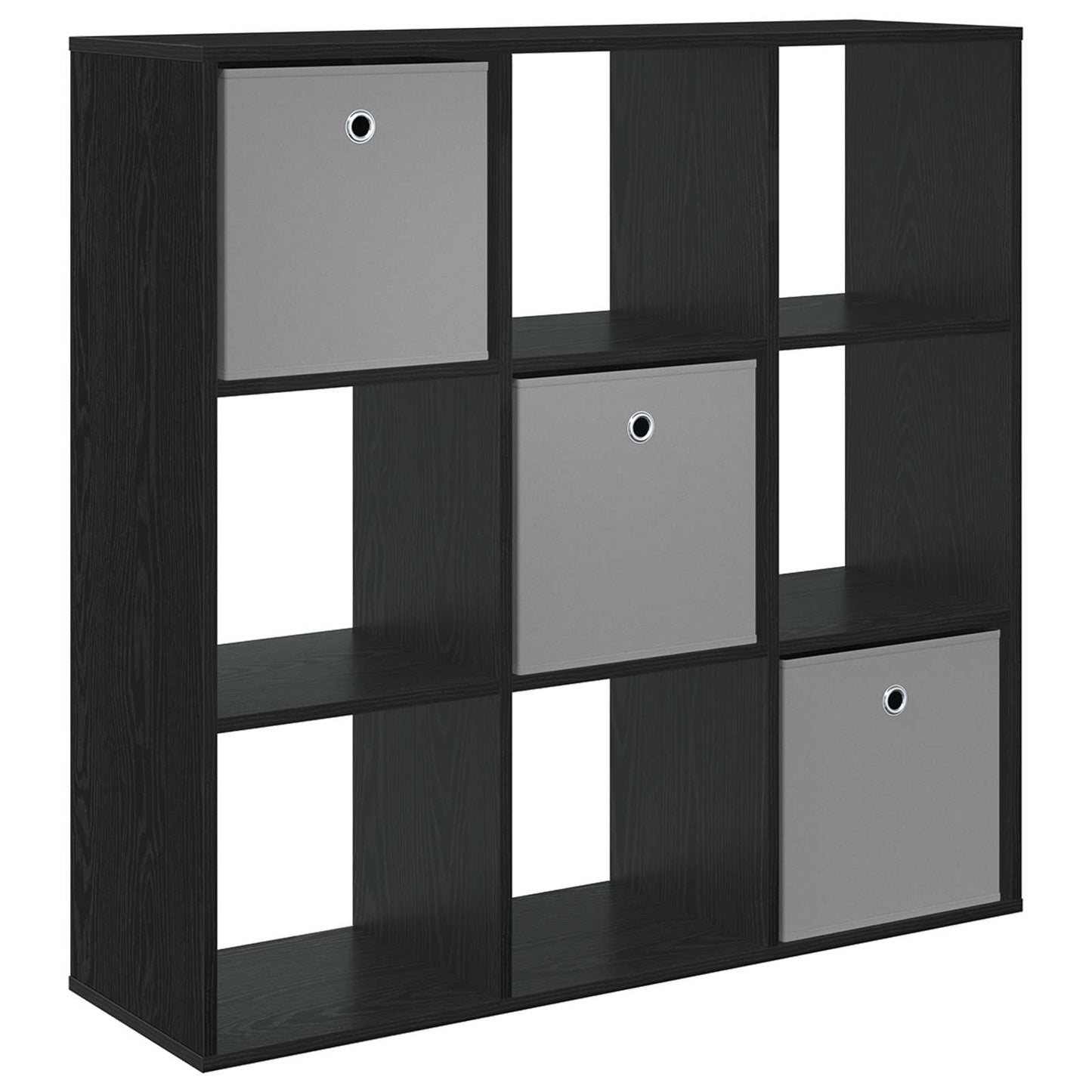 vidaXL Sideboard Black Oak 102 x 31 x 99.5 cm 2