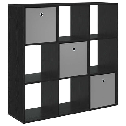 vidaXL Sideboard Black Oak 102 x 31 x 99.5 cm 2