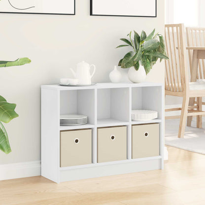 vidaXL Sideboard White 73.5 x 22.5 x 53.5 cm 1