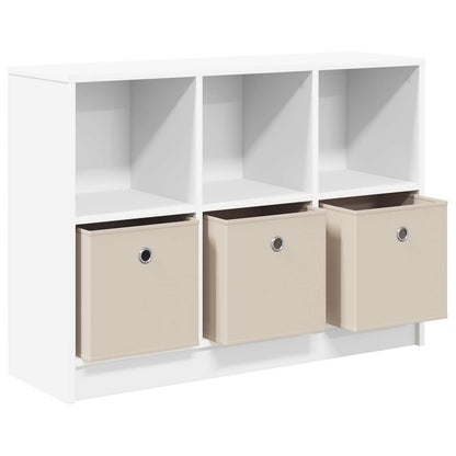 vidaXL Sideboard White 88.5 x 27.5 x 63.5 cm 5
