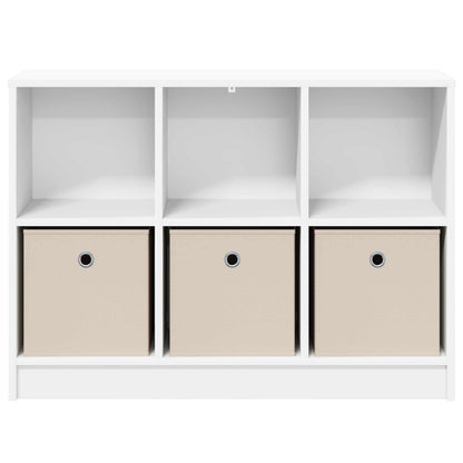 vidaXL Sideboard White 88.5 x 27.5 x 63.5 cm 6