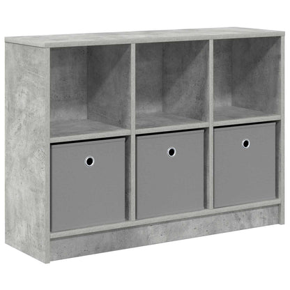 vidaXL Sideboard Concrete Grey 88.5 x 27.5 x 63.5 cm 2