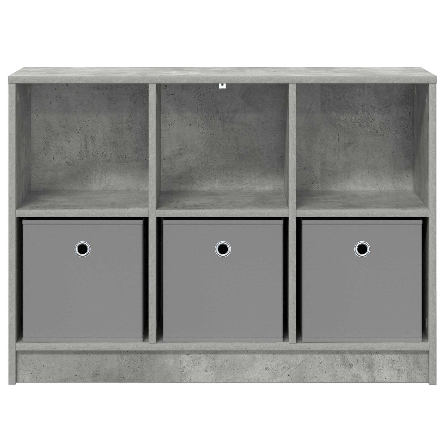 vidaXL Sideboard Concrete Grey 88.5 x 27.5 x 63.5 cm 6
